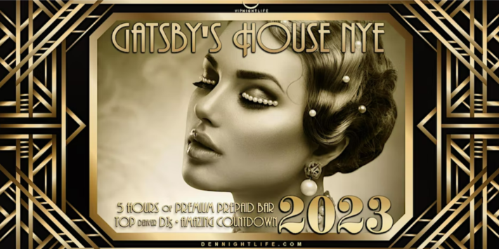 2023 Denver New Year’s Eve Party – Gatsby’s House
